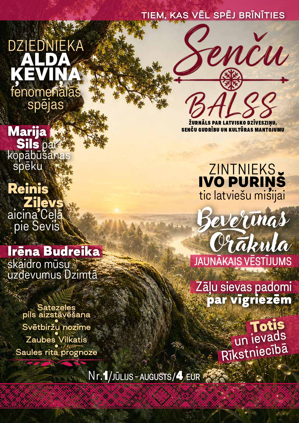SENČU BALSS — abonements 2026. gadam